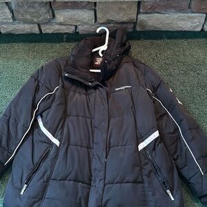 Black 2X zeroxposur winter coat